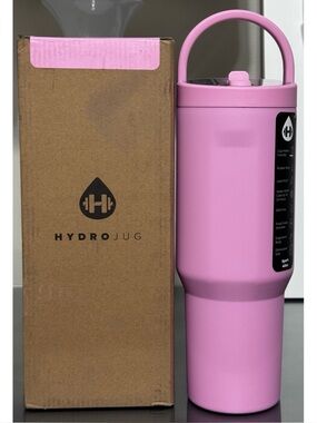 HydroJug‎ 40oz Sport Water Bottle, BLUSH PINK